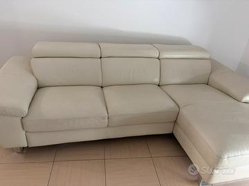Divano in fior di pelle angolare poltrone e sofà