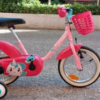 Bici bambina 14 pollici 