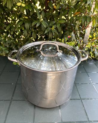 IKEA 365+ pentola inox 15L coperchio vetro