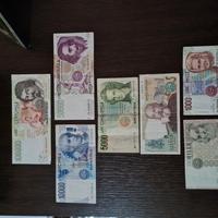 lotto lire banconote lira 