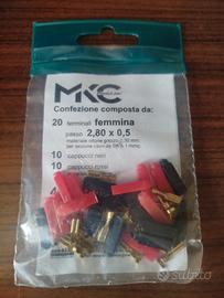 Confezione Faston Femmina 2,8mm MKC