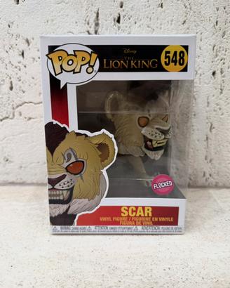 Funko pop Scar The Lion King 548 Flocked