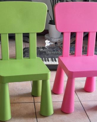 sedia per bambini IKEA Mammut 