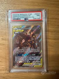 Umbreon & Darkrai GX SM #241 - PSA 9 - ITA