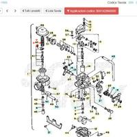 Molla valvola gas Yamaha TT 350 30X142860000