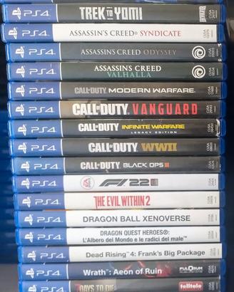 Giochi PS4 (leggere descrizione)