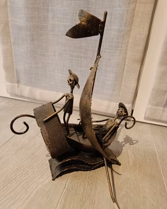 statuetta in bronzo 