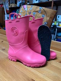 Boatilus rosa stivali pioggia  28/29
