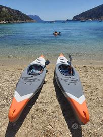 COPPIA KAYAK TOURING GONFIABILI DECATHLON