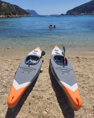 COPPIA KAYAK TOURING GONFIABILI DECATHLON