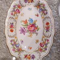 piatto ceramica BAVARIA SCHUMANN 35 vintage FIORI