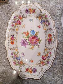 piatto ceramica BAVARIA SCHUMANN 35 vintage FIORI