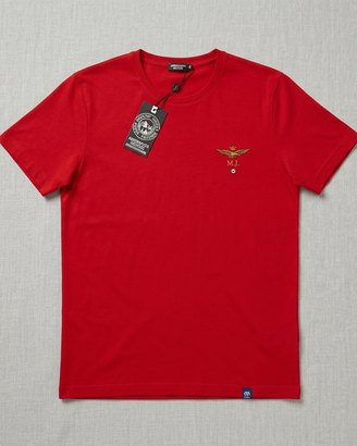 t-shirt rossa tg S uomo Morris
