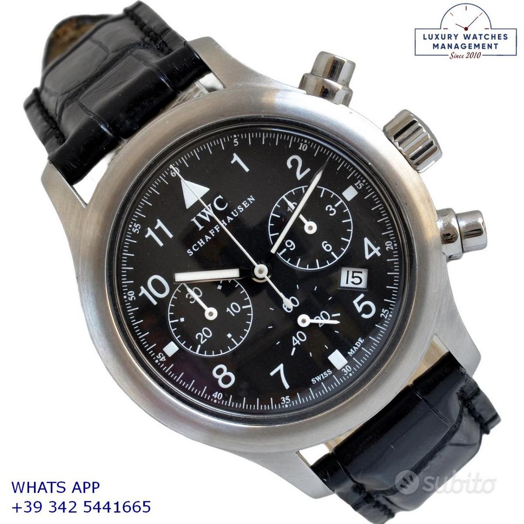 Subito LUXURY WATCHES RIMINI IWC Pilot IW3740 chronograph date