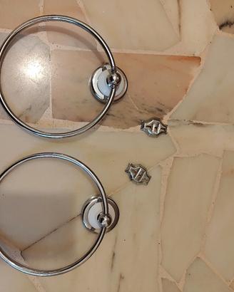 2 porta asciugamani 
