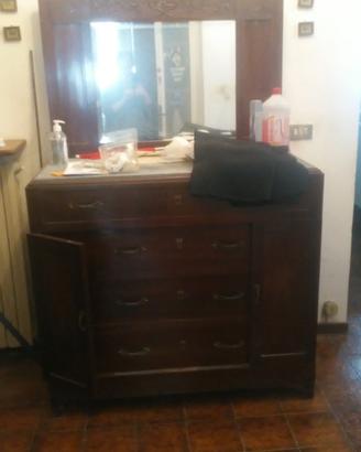 comò con cassetti vintage 