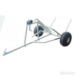 Rimorchio per rotoballe geo atv tb