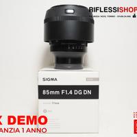 EX DEMO SIGMA 85MM F/1.4 DG DN SONY E-MOUNT