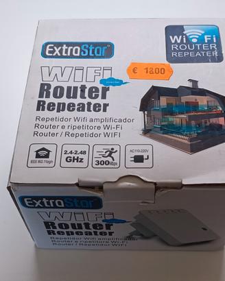 Repeater Wi-Fi Extra Star – Estendi il segnale in 