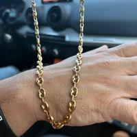 Collana maglia marina