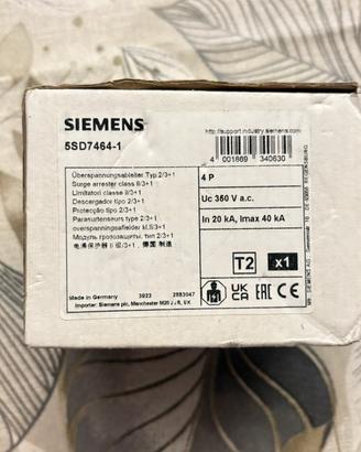 Scaricatore di sovratensione SIEMENS
