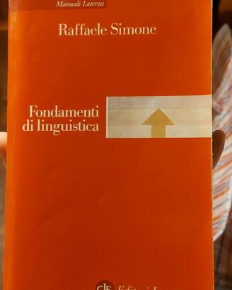 Fondamenti di linguistica di Raffaele Simone