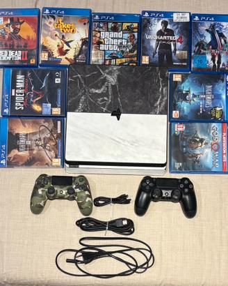 Playstation 4 + 2 Controller + 9 Giochi Top