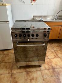 Cucina a gas con forno elettrico Lofra