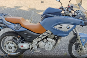 moto BMW 650 scaraver d'epoca