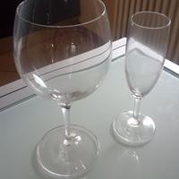 Bicchieri ballon e flute