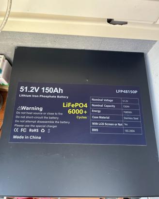 Batteria accumulo fotovoltaico