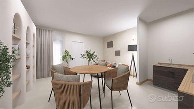 Trilocale in minicondominio con ascensore e posto