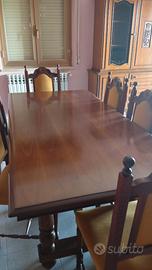 Tavolo in legno 90x200 cm – Stile Classico