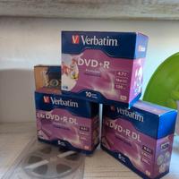 Verbatim DVD double layer vergini e custodie