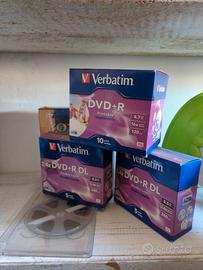 Verbatim DVD double layer vergini e custodie