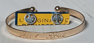 bracciale donna  e orecchini bigiotteria 