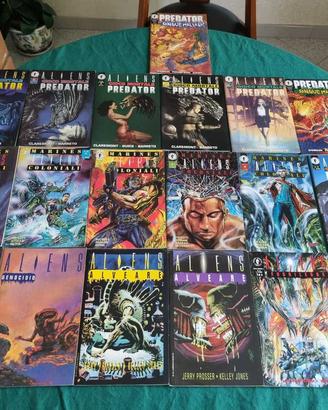 Aliens e Predator (miniserie complete - 17 albi)