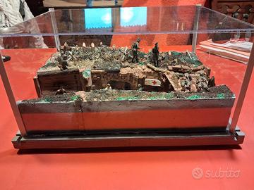 DIORAMA  WW2  TEDESCHI  TRINCEA 