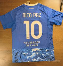 maglia Como Nico Paz taglia L stagione 25/26