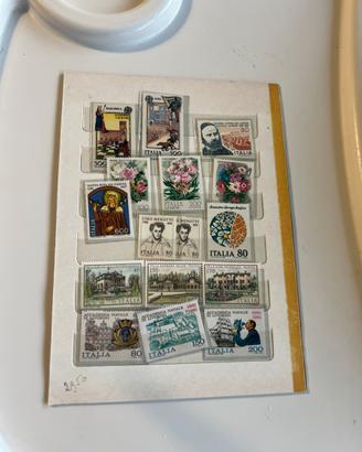 Francobolli italiani vintage da collezione