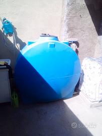 Pompa con cisterna 1000litri