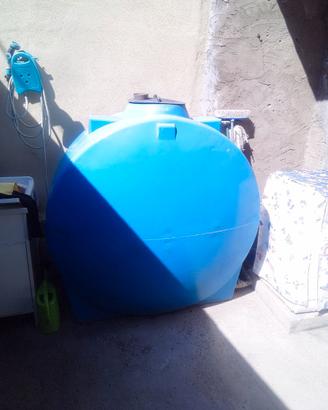 Pompa con cisterna 1000litri