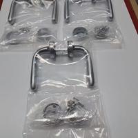 MANIGLIA alluminio cromo satinato - PEZZI 3