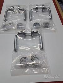 MANIGLIA alluminio cromo satinato - PEZZI 3