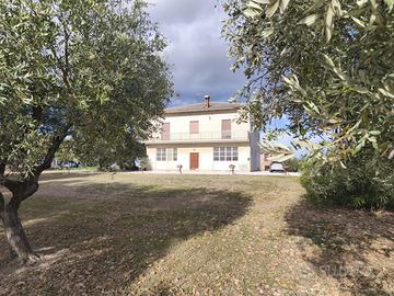 Casale con accessori e terreno agricolo Montecassi