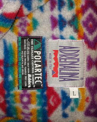 Pile Vintage ADRENALINA Polartec Taglia L