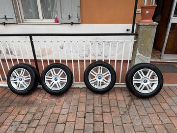 Cerchi e gomme fiat panda 2 serie