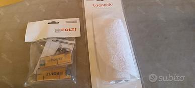 2 filtri + Panno Vaporetto Polti 