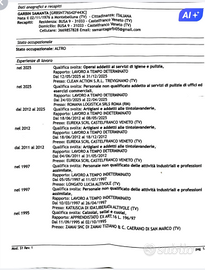 Assemblaggio,controllo qualità ecc