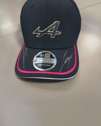 New Era Hat Alpine Bwt team F1 autografato
